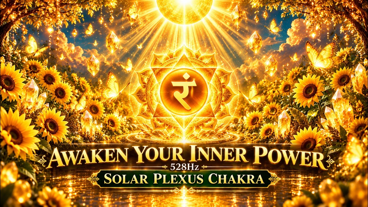 🔴 LIVE 💛 Solar Plexus Chakra Healing Meditation | Confidence & Inner ...