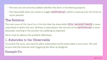 Resolving the Issue of Untriggered Observables in Angular Unit Tests