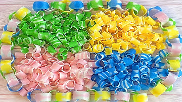 Crushing crunchy soap curls ASMR Soap Satisfying soap videos