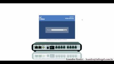 Configurar Grandstream GXW 410X FXO no Issabel
