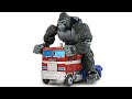 Transformers WFC Kingdom Beast Optimus Primal Truck Optimus Prime Car Robot Figure Toys