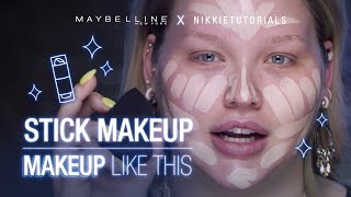 Maybelline Foundation Stick Makeup Tutorial Ft. Nikkietutorials Maybelline Foundation Stick Makeup Tutorial Ft. Nikkietutorials