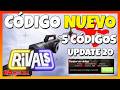✅CÓDIGO NUEVO ✅5 CÓDIGOS de💥 RIVALS 💥Update 20 💥 Temporada 3 💥RIVALES Roblox💥RIVALS Roblox