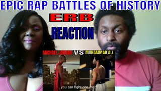 Michael Jordan vs Muhammad Ali. Epic Rap Battles of History (ERB) REACTION