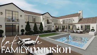 Bloxburg | Lakeside Family Mansion | House Build