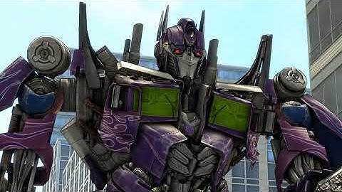 Transformers Evil Optimus Prime Vs Optimus and Megatron! Shattered Glass Full Fight Scene Animation!