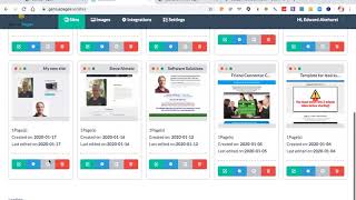 Genius Pages Site Cloning
