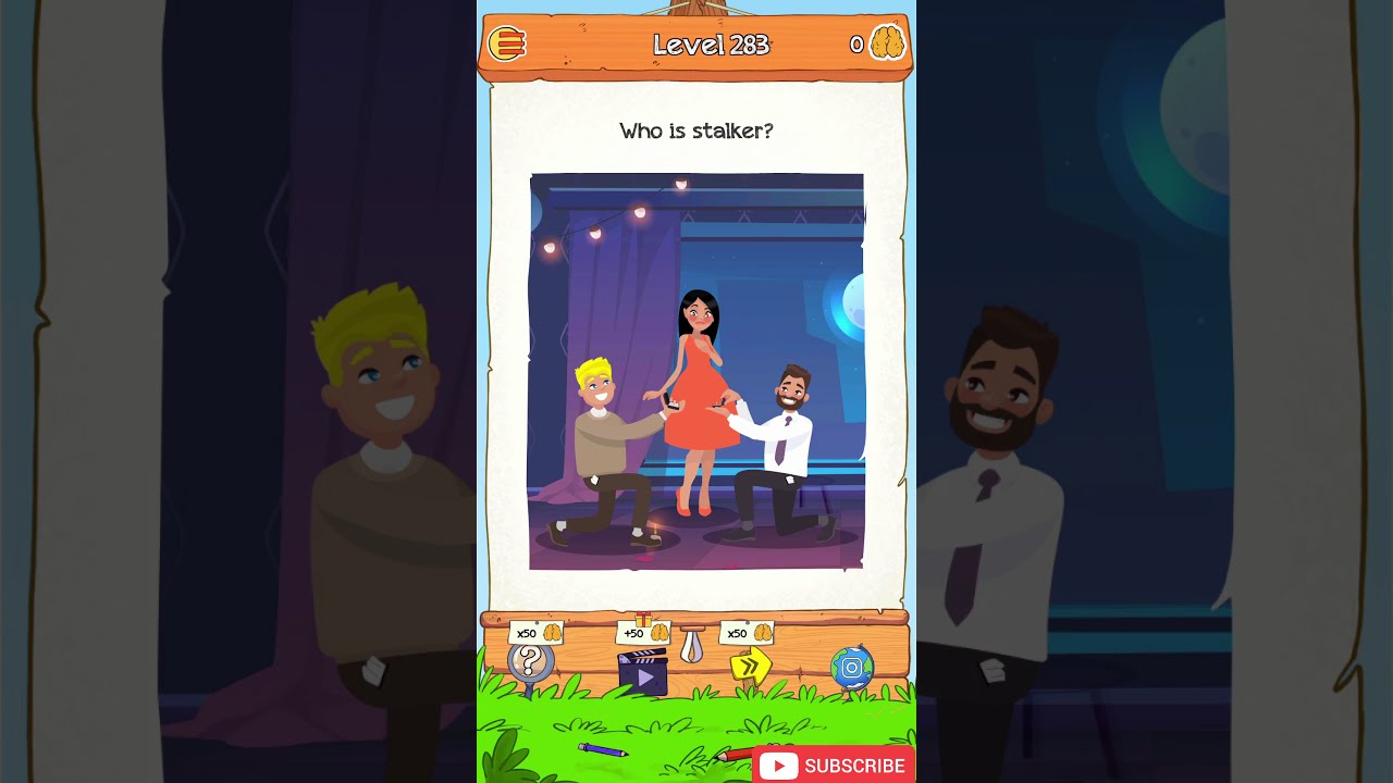 Braindom 2: Brain Teaser Games - Level 283 Answer