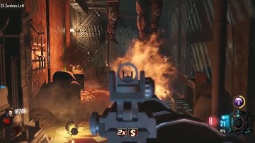 Mob Of The Dead - Escape From Alcatraz Challenge black ops 3 custom zombies gameplay