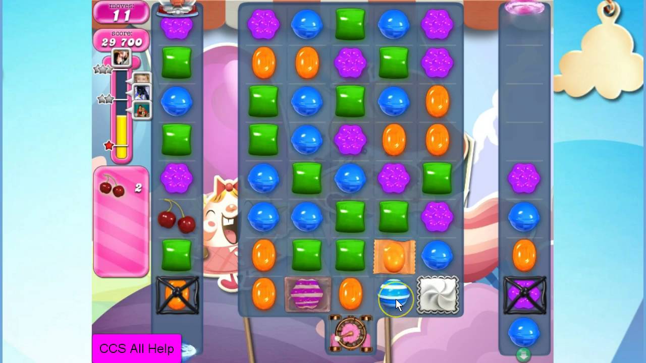 Candy Crush Saga Level 1535 NEW 2 ingredients NO BOOSTERS YouTube