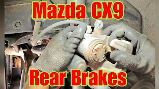 Mazda CX9 Rear Brakes  (2020) - No Scan Tool Required