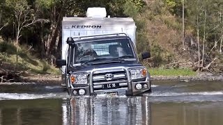 TOYOTA LANDCRUISER LC70 DUAL CAB - TOWING KEDRON Caravan