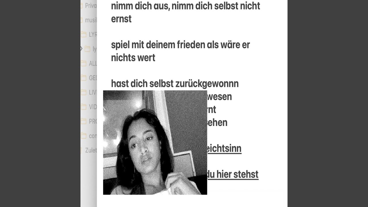 Watch du bist on YouTube Watch du bist on YouTube