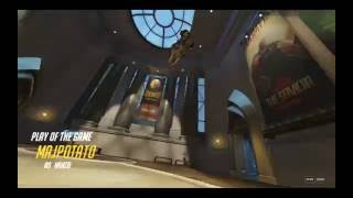 (Overwatch) My very 'skilled' SEXTUPLE kill as Hanzo