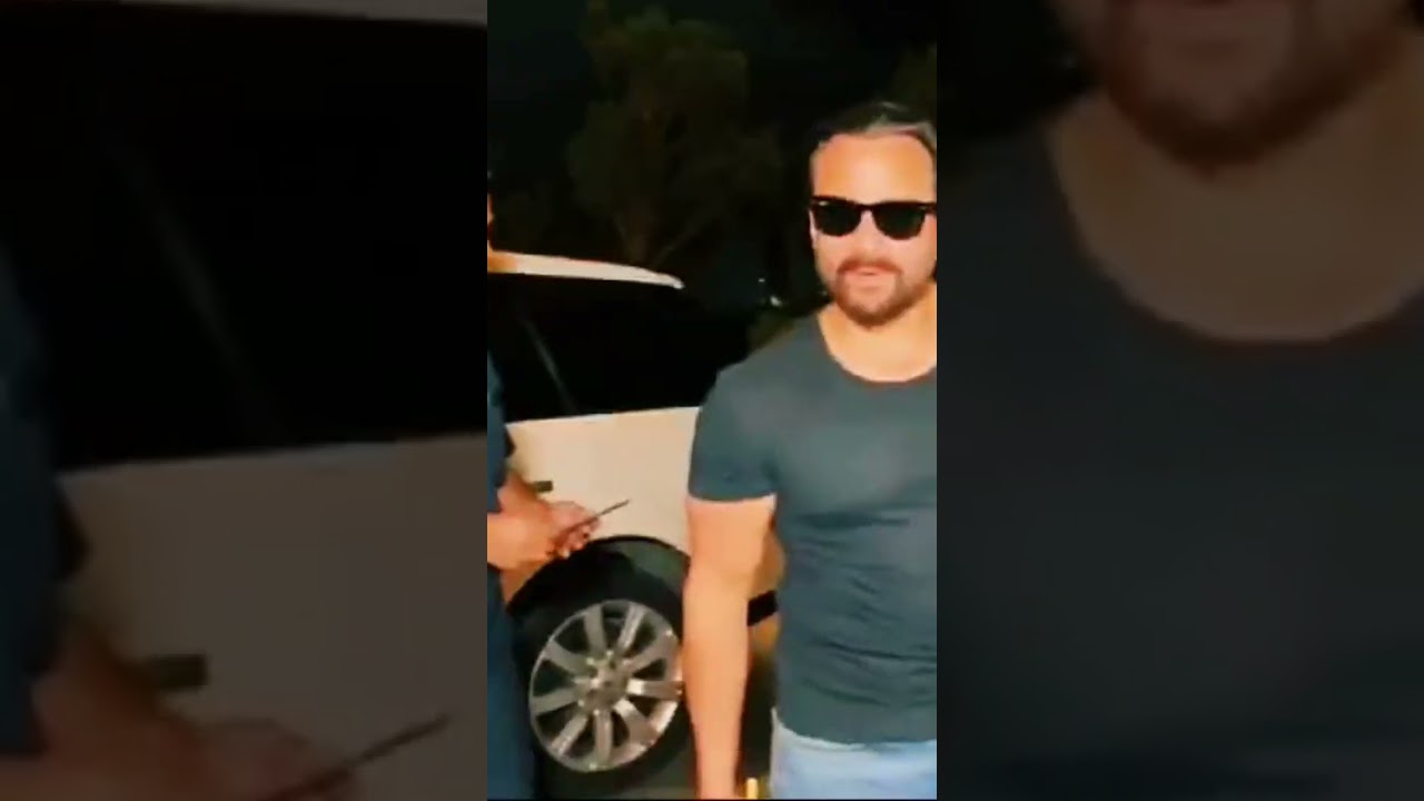 First video after attack from saif ali khan 😱😱 short 