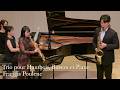 Francis Poulenc : Trio pour Hautbois, Basson et Piano (Live in Seoul)