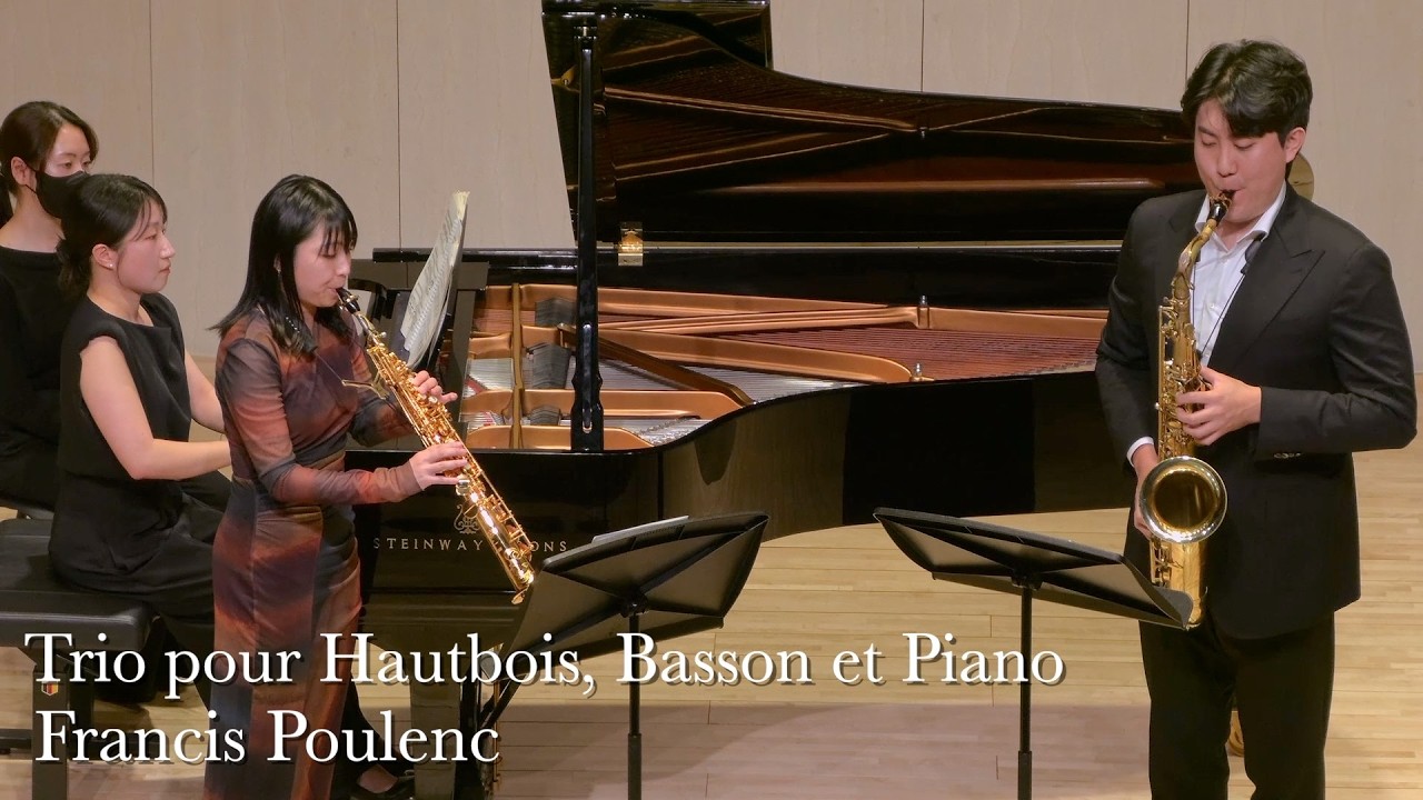 Francis Poulenc : Trio pour Hautbois, Basson et Piano (Live in Seoul)