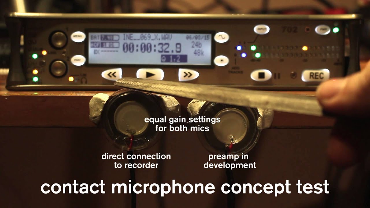 Contact mic comparison 1 YouTube
