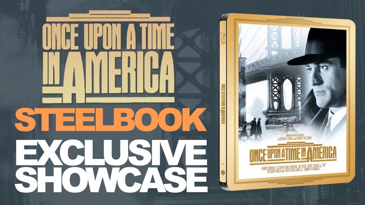 Download Once Upon a Time in America Blu-ray Steelbook Showcase Hi-Def Ninja