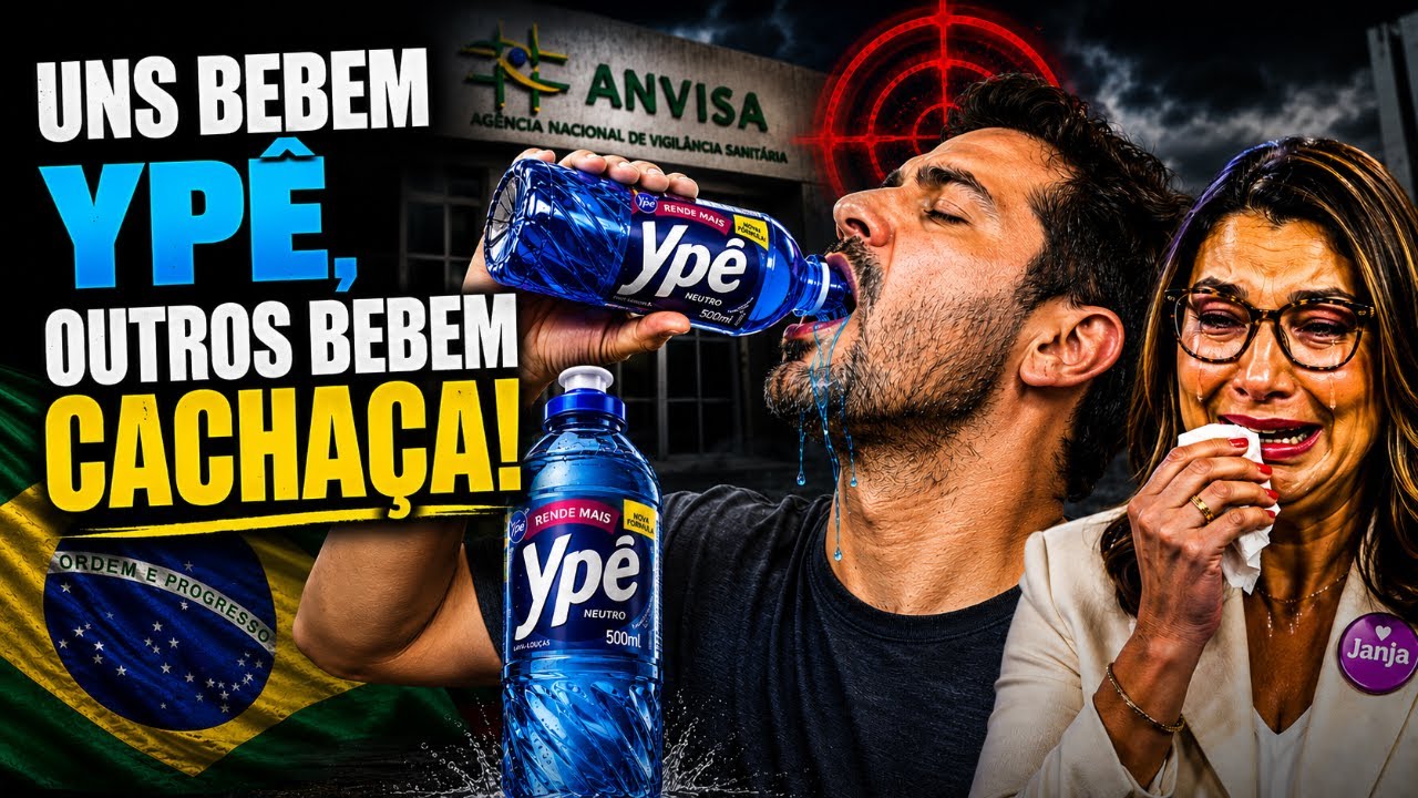 Uns bebem YPÊ, outros bebem cachaça