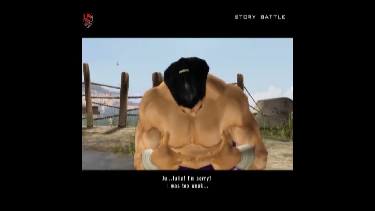 Julia interlude with Ganryu when he was defeated by her Tekken 5