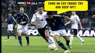 Juan Roman Riquelme  The Day Riquelme HUMILIATED Gerrard, Beckham, Rooney and Lampard !!!