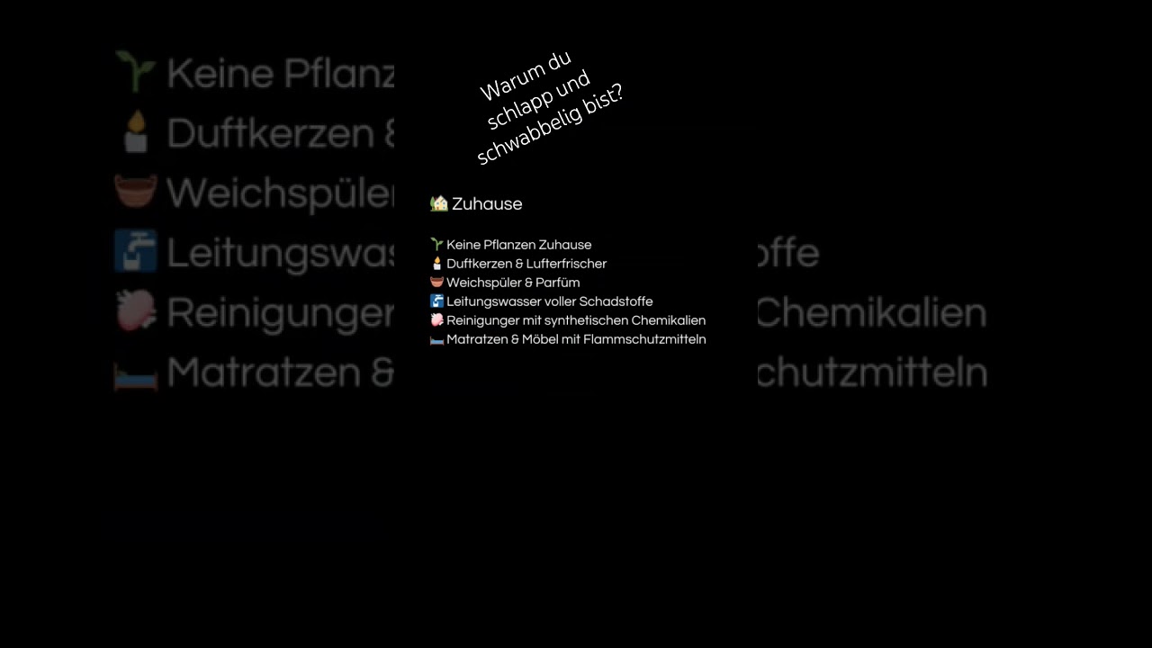 Warum du schlapp und schwabbelig bist!