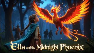 Ella and the Midnight Phoenix 🐉✨ | Heartwarming Fantasy Animation Short Film (4K)