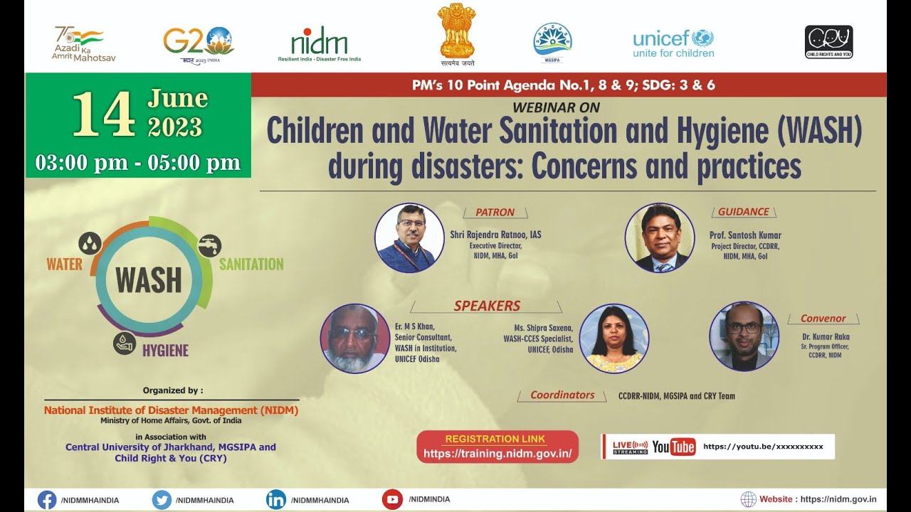 Photo inspiration: Webinar On Children And Water Sanitation And Hygiene Wash During Photo Inspiration