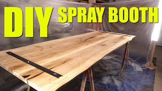 Turning My Shop Into a DIY Spray Booth!