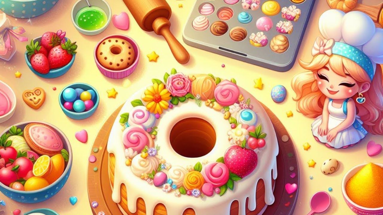 CAKE COOKING GAMES🎂CAKE COOKING GAMES ONLINE🎂MAKE A CAKE GAME - YouTube