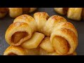 Golden Apple Puffs – Crispy Outside, Juicy Apple Inside 🥐