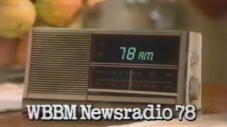 1987 WBBM Newsradio 78 commercial - CHICAGO TV
