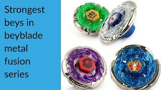 Top 10 strongest beys in beyblade metal fusion series.  ( Shorts) Resimi