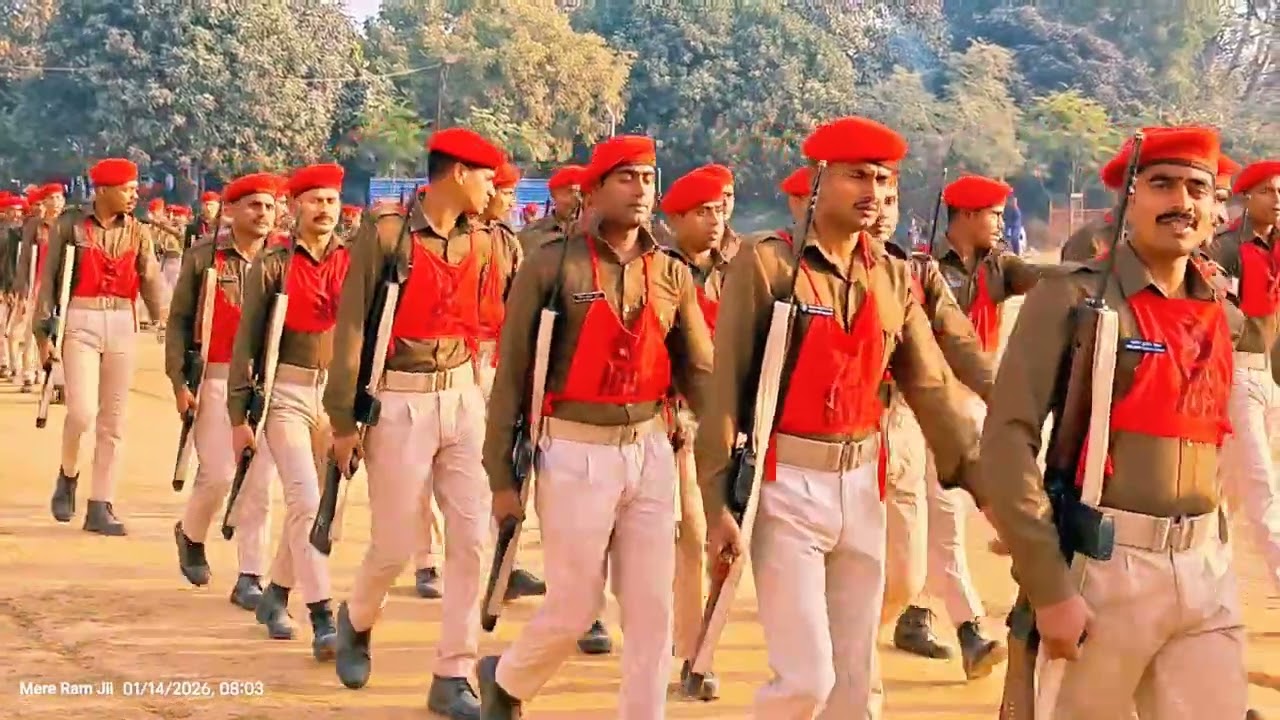21391 बिहार पुलिस, राइफल के साथ, तेज चाल 