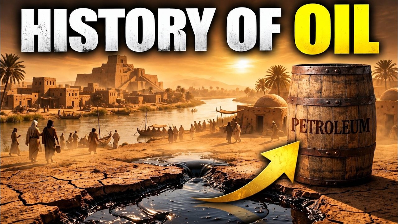 The History of Oil— मेसोपोटामिया से लेकर आज तक #oil #oilhistory  #history #oilcrisis #history 