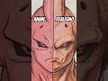 Anime VS Realismo Majin Buu 2 #art #dragoball #youtubeshorts #shorts