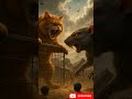 Bhayanak Billi ne kiya gai per hamla #shortvideo #animation #indiafunny
