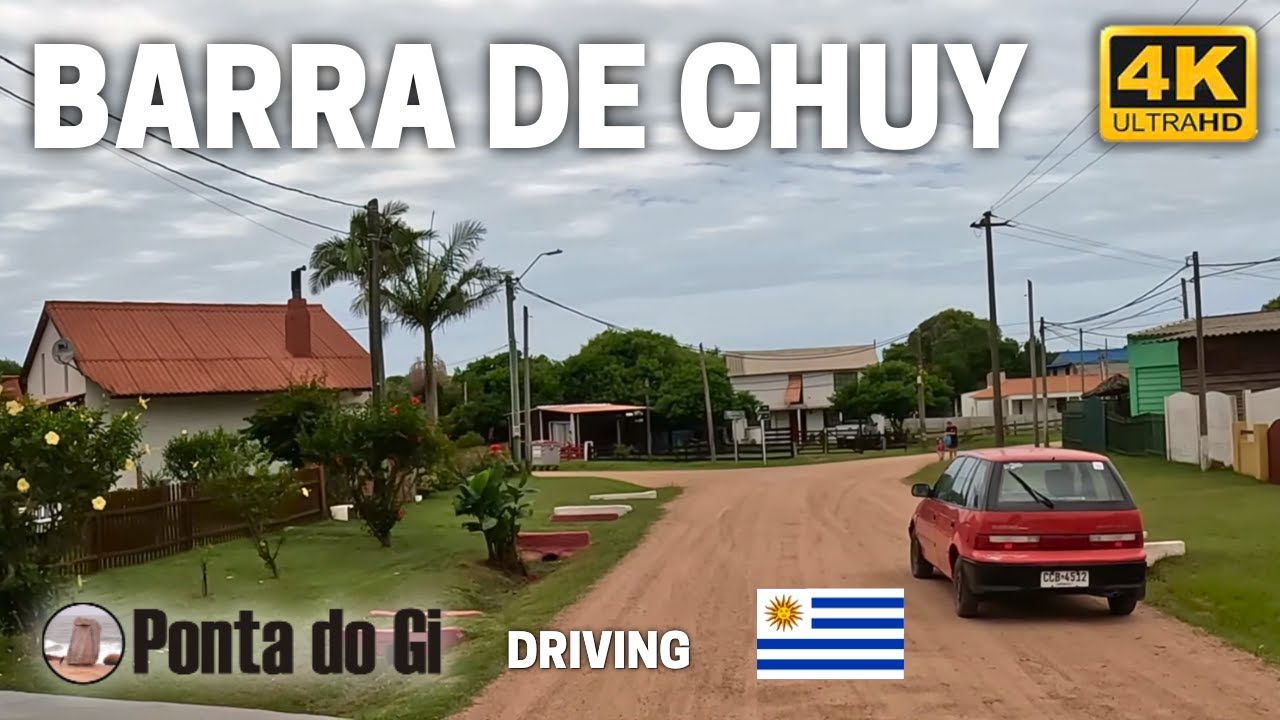 LA CORONILLA - BARRA DE CHUY lo más al NORTE de la COSTA de URUGUAY #driving TOUR 2025 [SIN CORTES]