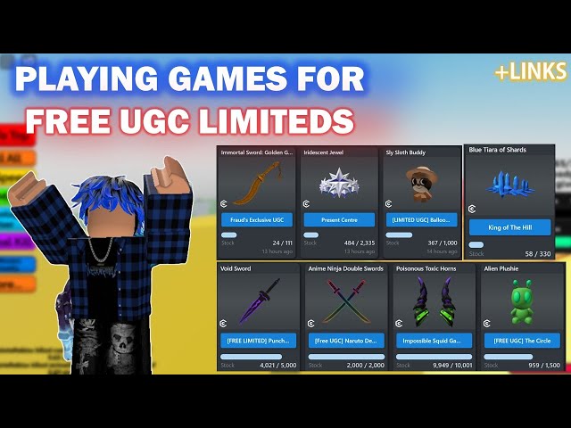 🔴[LIVE] Playing Games to Win FREE LIMITED UGCs = Latest & Newest + Links