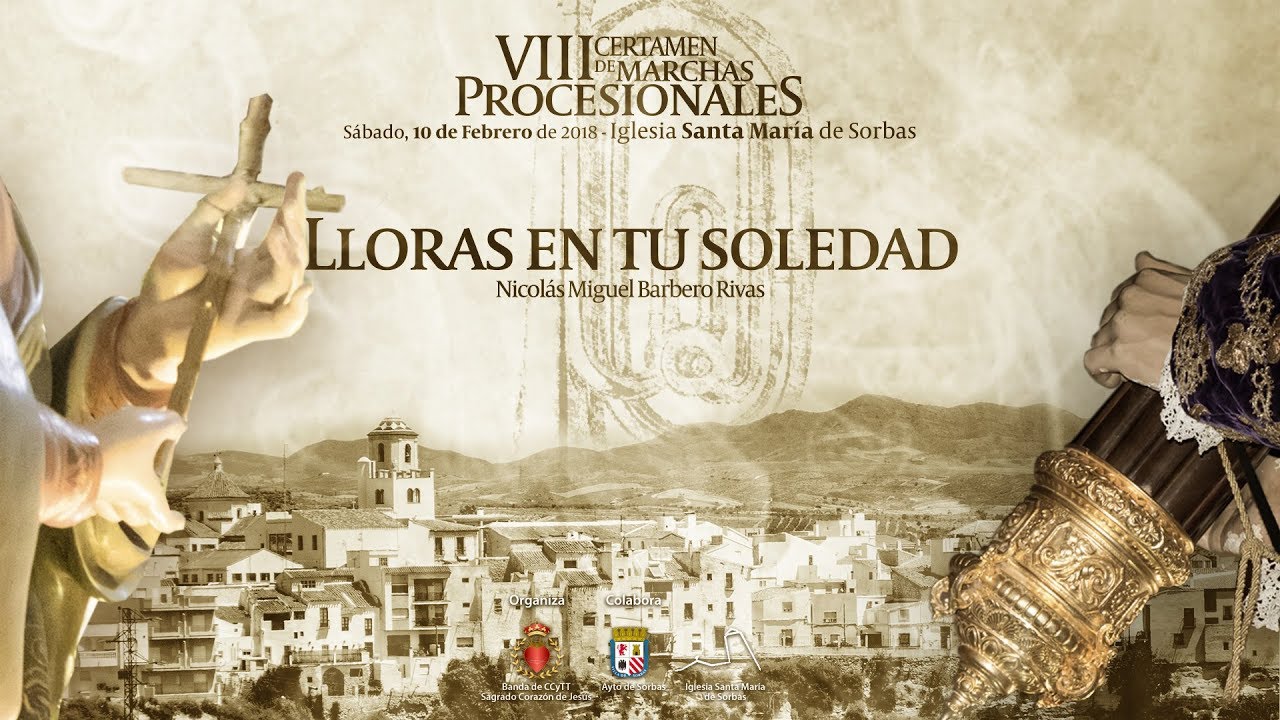 Lloras en tu soledad  (Nicolás Miguel Barbero Rivas) AM Virgen de la Amargura - Lorca