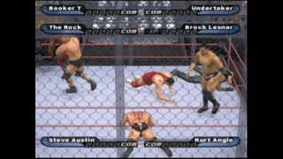 WWE Smackdown Shut Your Mouth: Brock Lesnar Season Mode Pt. 9: Armageddon 2002