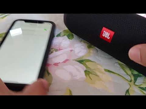 How to connect JBL Flip 4 speaker with Iphone XR