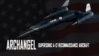 The amazing reconnaissance spy plane A-12 build by CIA !