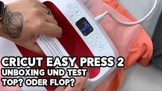 Cricut Easy Press 2 Unboxing, Test Deutsch | Top oder Flop? Lohnt sich der Kauf der Transfer Presse