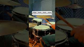 5 Viradas Simples Usando os 4 Membros #bateria #baterista #drums #groove #music #drumgroove #drummer