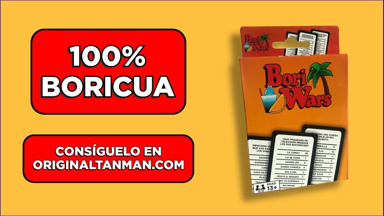 El Nuevo Juego Boricua Bori Wars YouTube