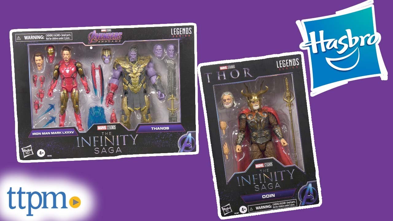Marvel Legends Series The Infinity Saga Odin and Iron Man Mark 85