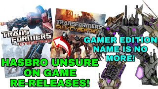 Hasbro Is UNSURE WHEN WFC/FOC Games Get Rereleased SS Gamer Edition Name IS DONE!