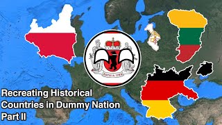 Recreating Historical Countries in Dummy Nation part 2 #timelapse #history